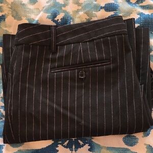 Victoria's Secret Black Pinstripe WOMENS Body BY Victoria Dress Pants